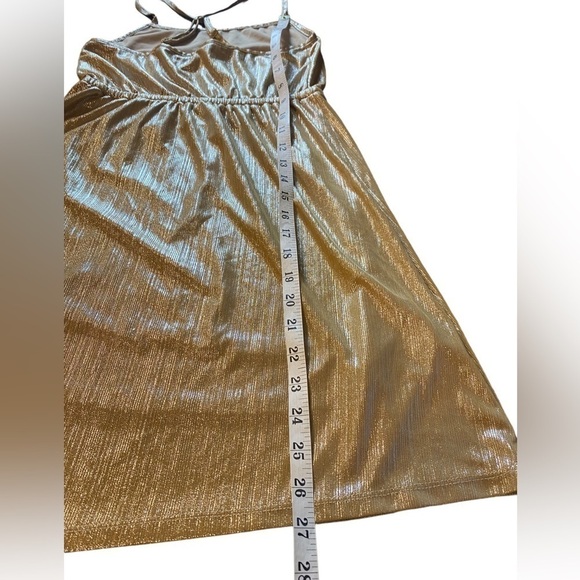 Wild Blue Sadie Robertson Gold Strap Dress Small - Picture 13 of 15
